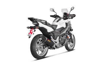 Akrapovic Slip-on Line Carbon Einddemper met E-keur Honda NC 700 S / X 2012 - 2020